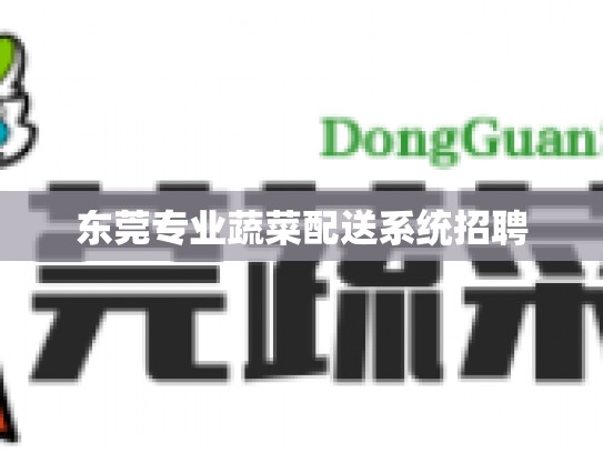 东莞专业蔬菜配送系统招聘