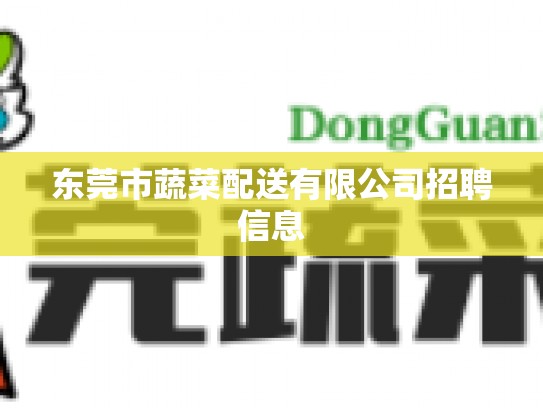东莞市蔬菜配送有限公司招聘信息