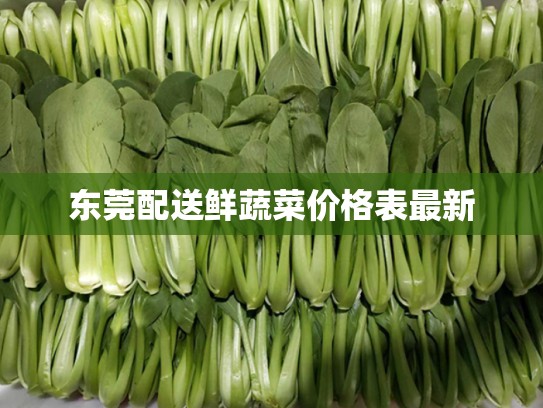 东莞配送鲜蔬菜价格表最新