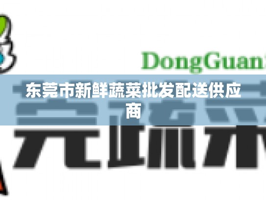 东莞市新鲜蔬菜批发配送供应商