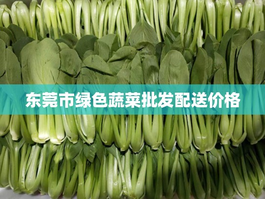 东莞市绿色蔬菜批发配送价格