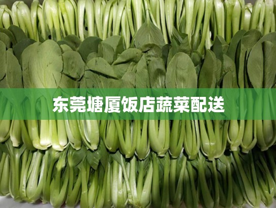 东莞塘厦饭店蔬菜配送